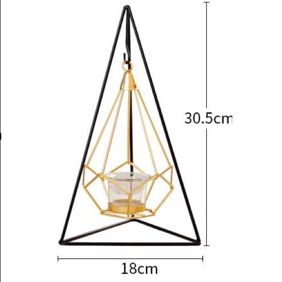 ❗️1 LEFT❗️ Hanging Wrought Iron Candle Holder - Picture 4 of 4